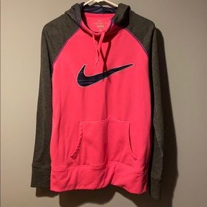 Nike Bright Pink Therma Fit Sweatshirt